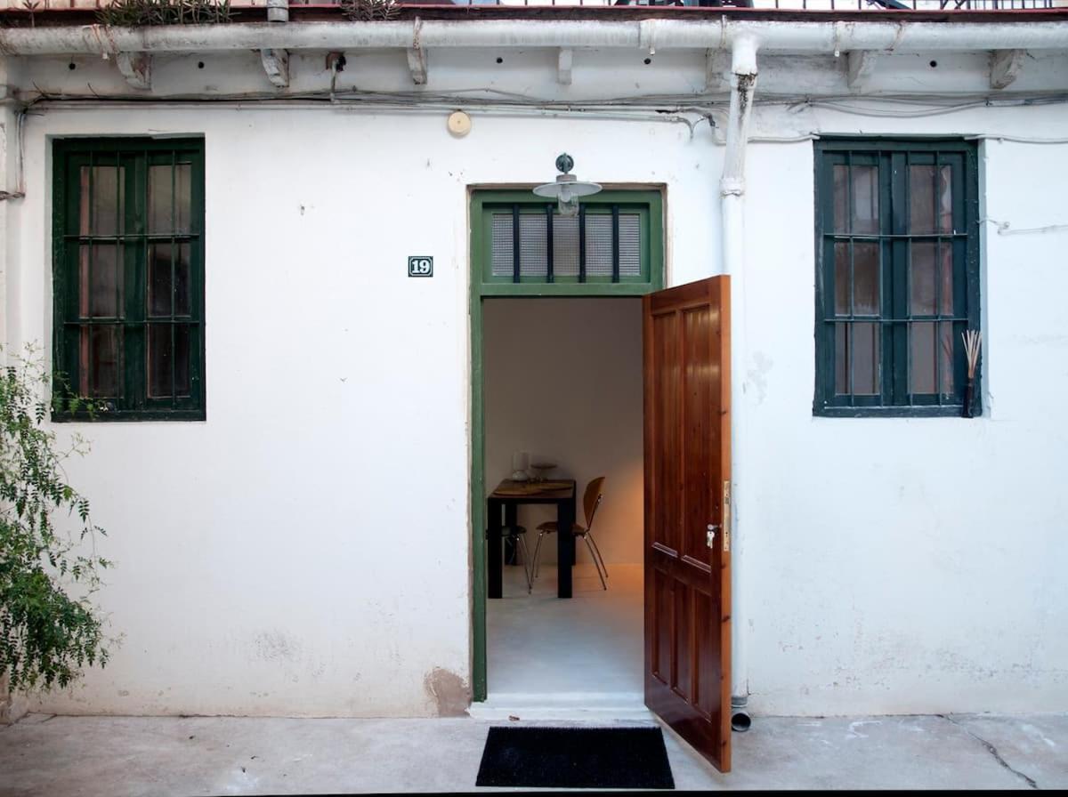 Casita Artista En Bello Edificio Barrio Ruzafa Valencia Exterior foto